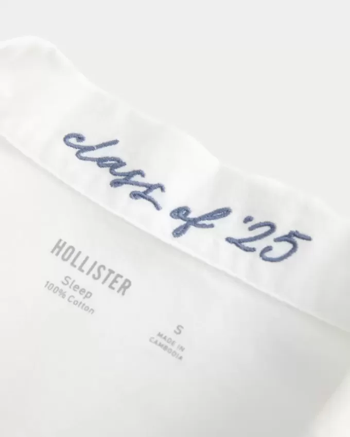 Short-Sleeve Grad Bear Sleep Shirt Short-Sleeve Grad Bear Sleep Shirt