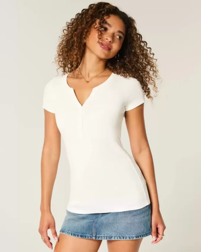 Short-Sleeve Henley Short-Sleeve Henley