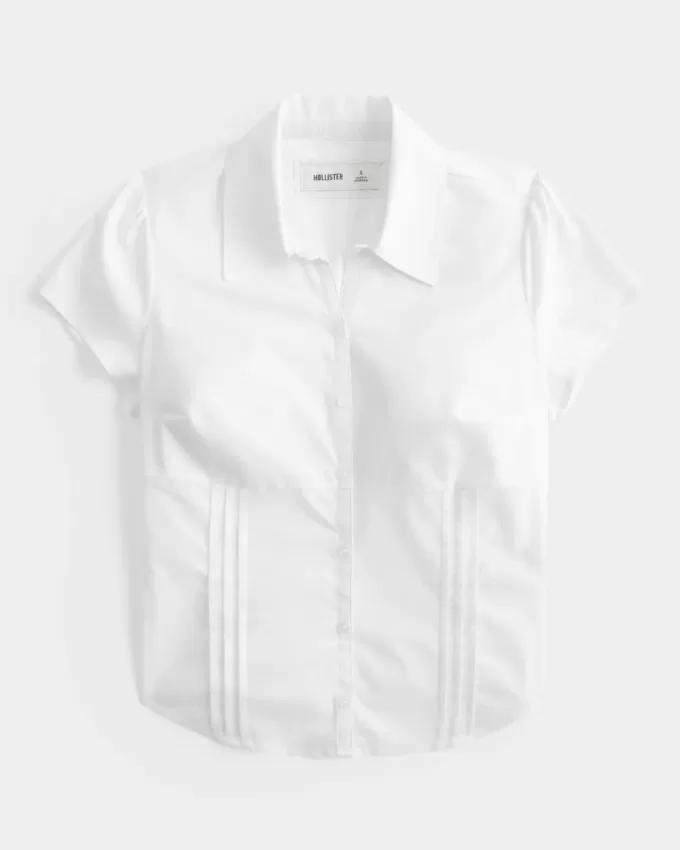 Short-Sleeve Poplin Shirt Short-Sleeve Poplin Shirt