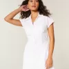 Short-Sleeve Shirt Dress Short-Sleeve Shirt Dress