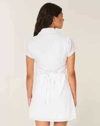 Short-Sleeve Shirt Dress Short-Sleeve Shirt Dress