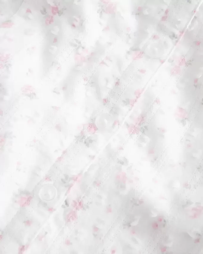 Short-Sleeve Shirt Dress