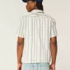 Short-Sleeve Textural Stripe Shirt Short-Sleeve Textural Stripe Shirt