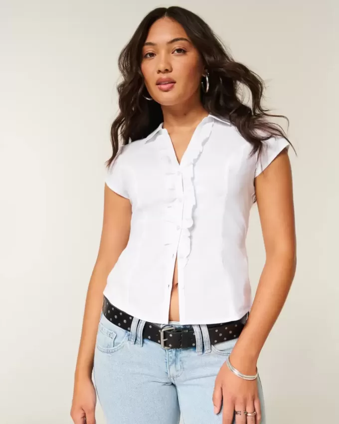 Short-Sleeve Tuxedo Shirt Short-Sleeve Tuxedo Shirt