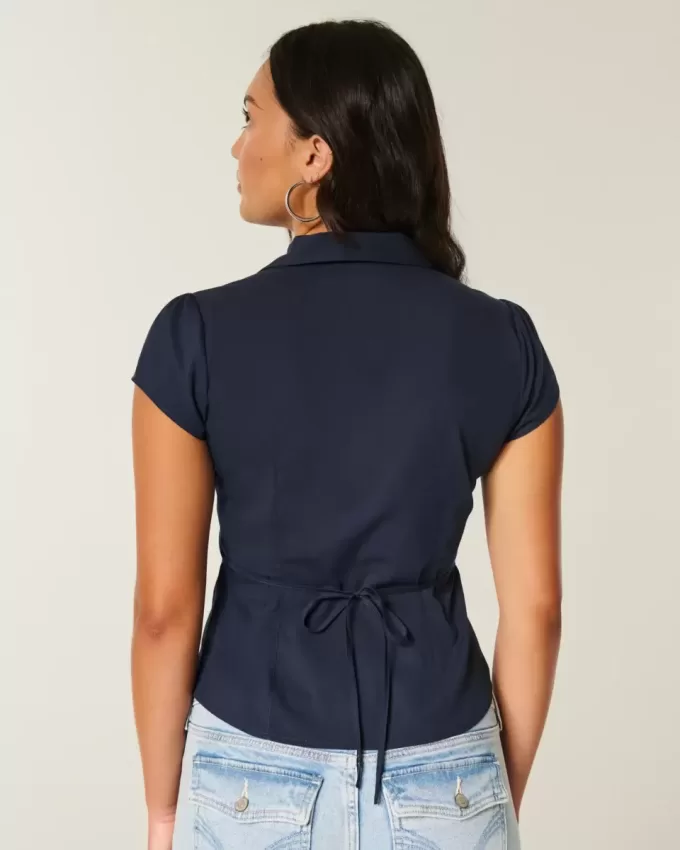 Short-Sleeve Tuxedo Shirt Short-Sleeve Tuxedo Shirt