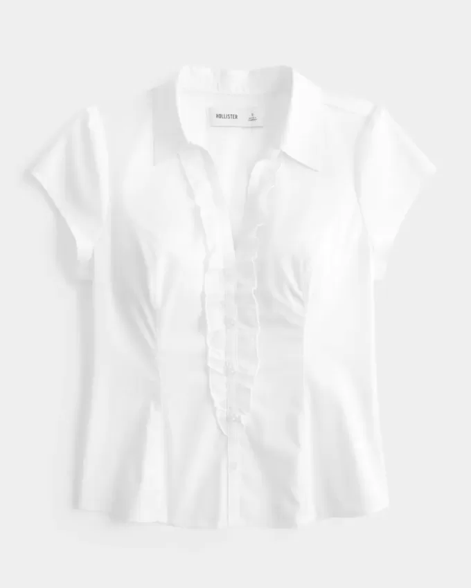 Short-Sleeve Tuxedo Shirt Short-Sleeve Tuxedo Shirt