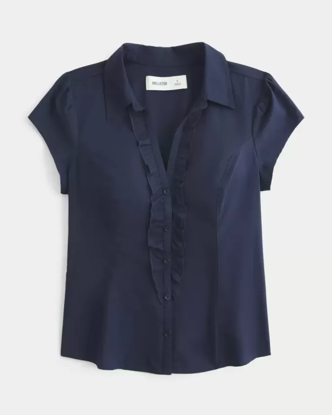 Short-Sleeve Tuxedo Shirt Short-Sleeve Tuxedo Shirt