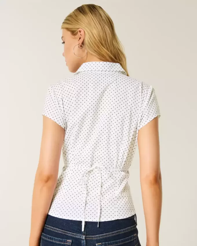 Short-Sleeve Tuxedo Shirt Short-Sleeve Tuxedo Shirt