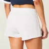Side Stripe Fleece Mini Shorts