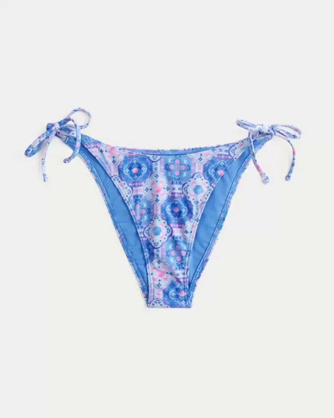 Side Tie Cheeky Bikini Bottom