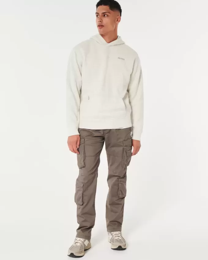 Slim Straight Cargo Pants