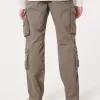 Slim Straight Cargo Pants