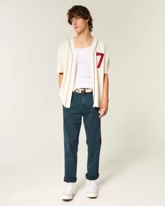 Slim Straight Chino Pants