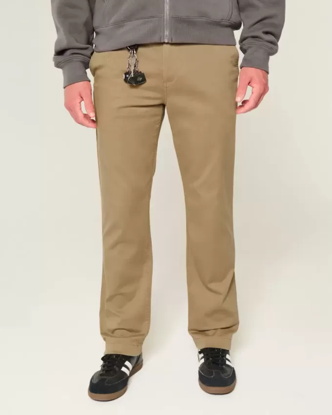 Slim Straight Chino Pants