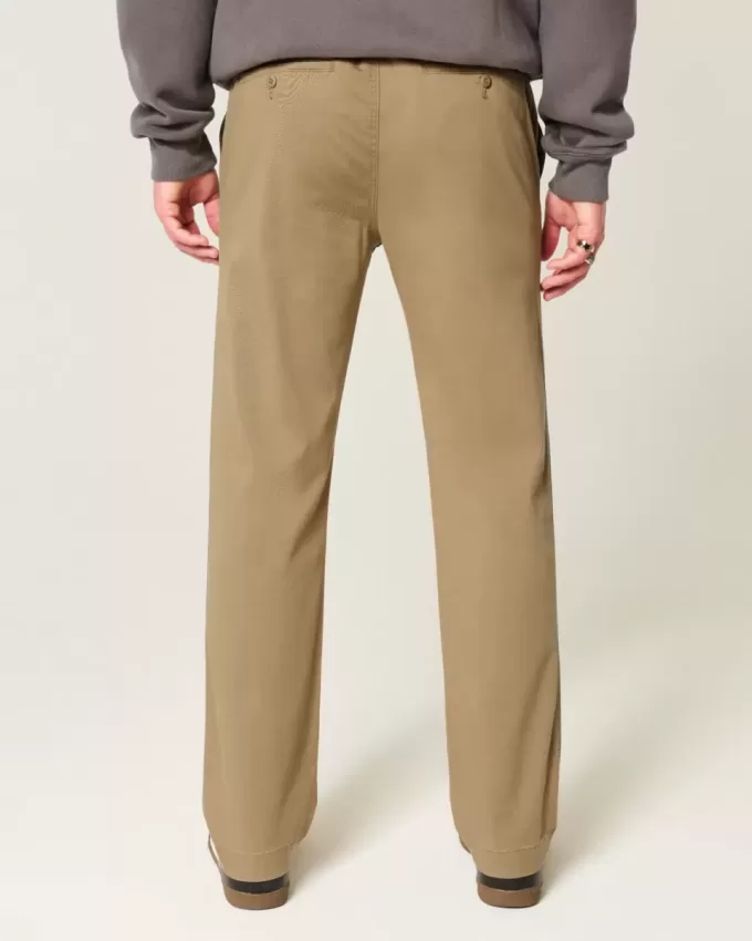 Slim Straight Chino Pants