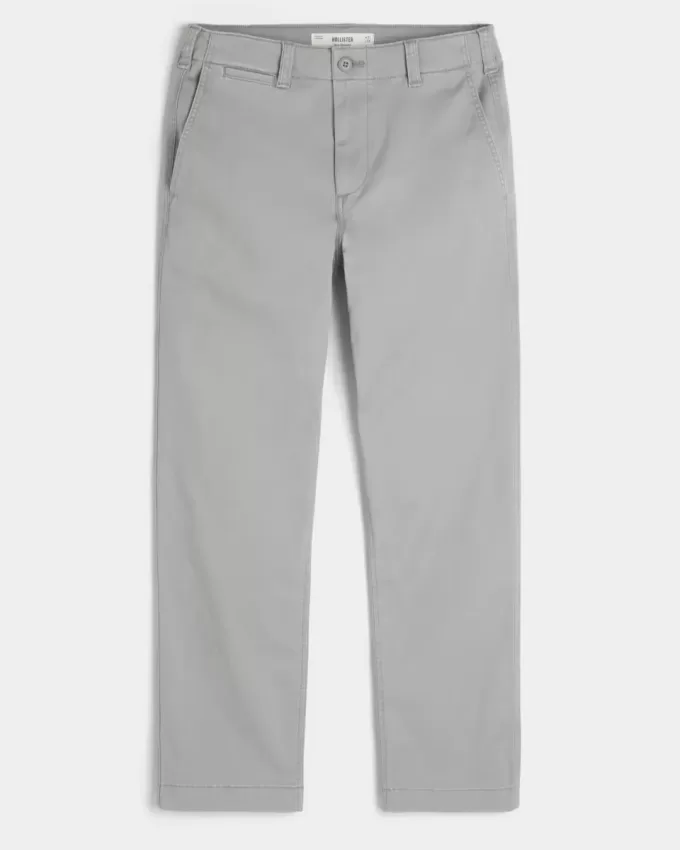 Slim Straight Chino Pants