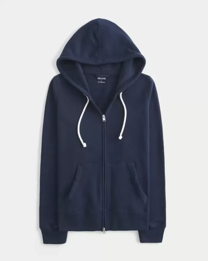 Slim Zip-Up Hoodie Slim Zip-Up Hoodie