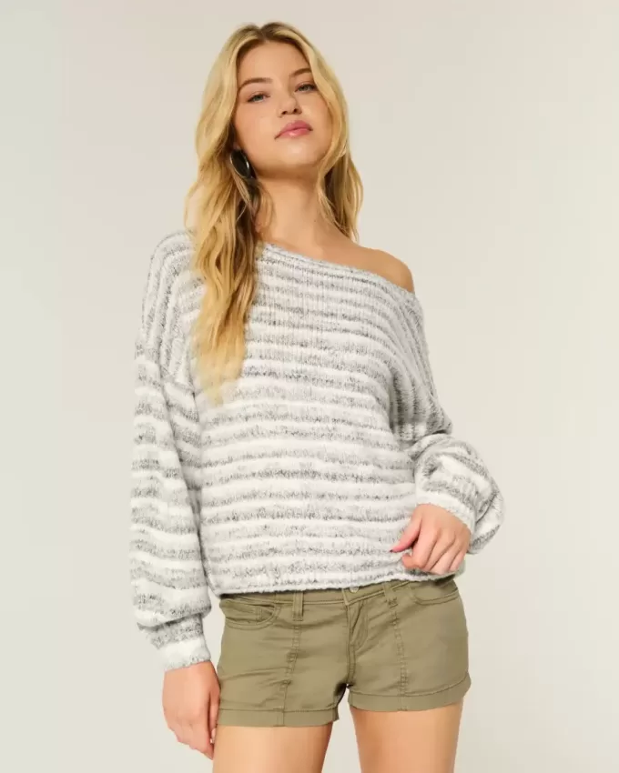 Slouchy Off-the-Shoulder Sweater Slouchy Off-the-Shoulder Sweater
