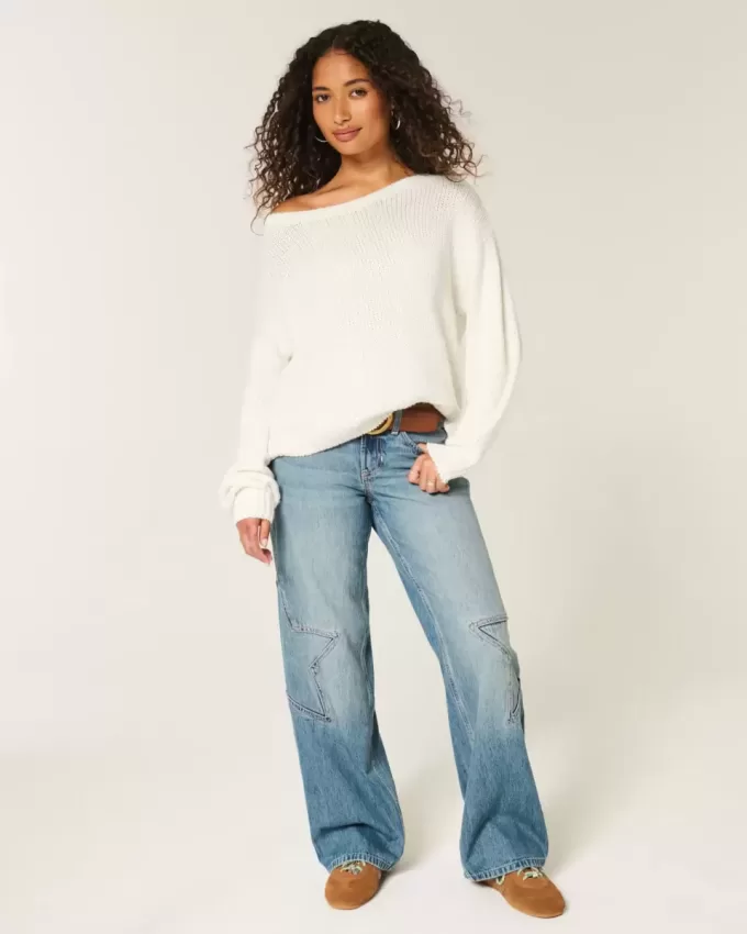 Slouchy Off-the-Shoulder Sweater Slouchy Off-the-Shoulder Sweater