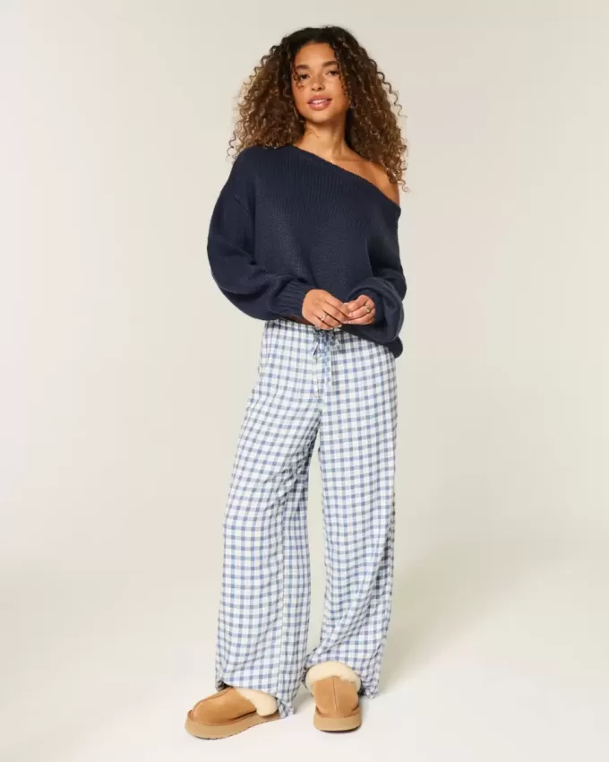 Slouchy Off-the-Shoulder Sweater