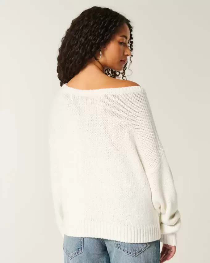 Slouchy Off-the-Shoulder Sweater Slouchy Off-the-Shoulder Sweater