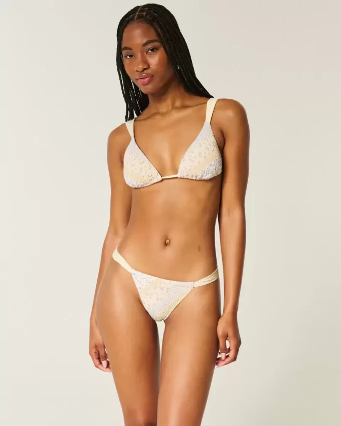 Smocked High-Leg Cheekiest Bikini Bottom Smocked High-Leg Cheekiest Bikini Bottom