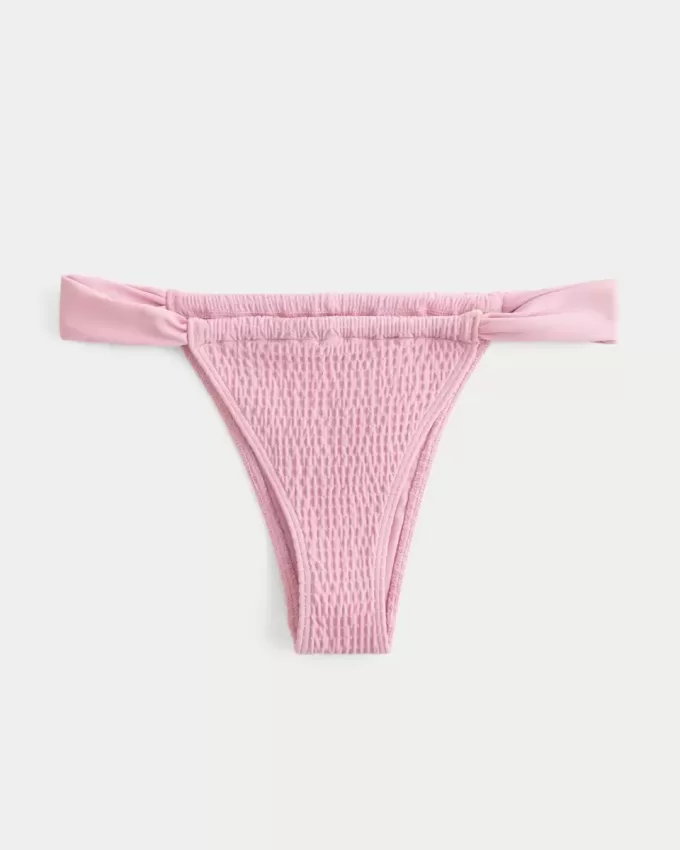 Smocked High-Leg Cheekiest Bikini Bottom Smocked High-Leg Cheekiest Bikini Bottom