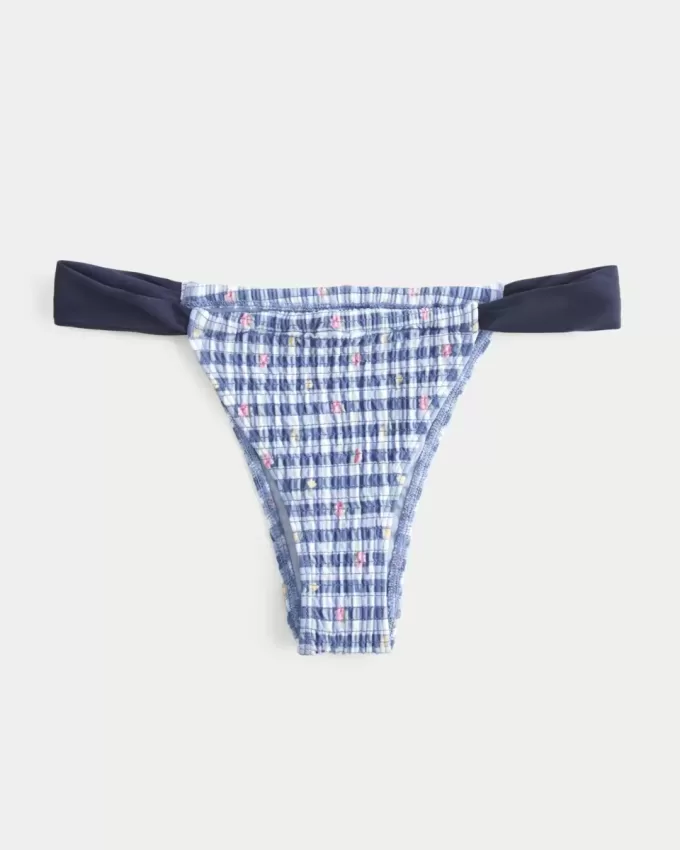 Smocked High-Leg Cheekiest Bikini Bottom Smocked High-Leg Cheekiest Bikini Bottom