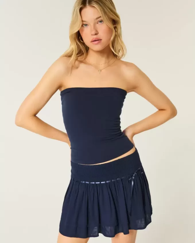 Smocked Tiered Mini Skort Smocked Tiered Mini Skort