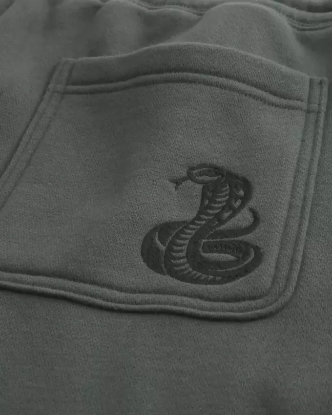 Snake Graphic Baggy Sweatpants
