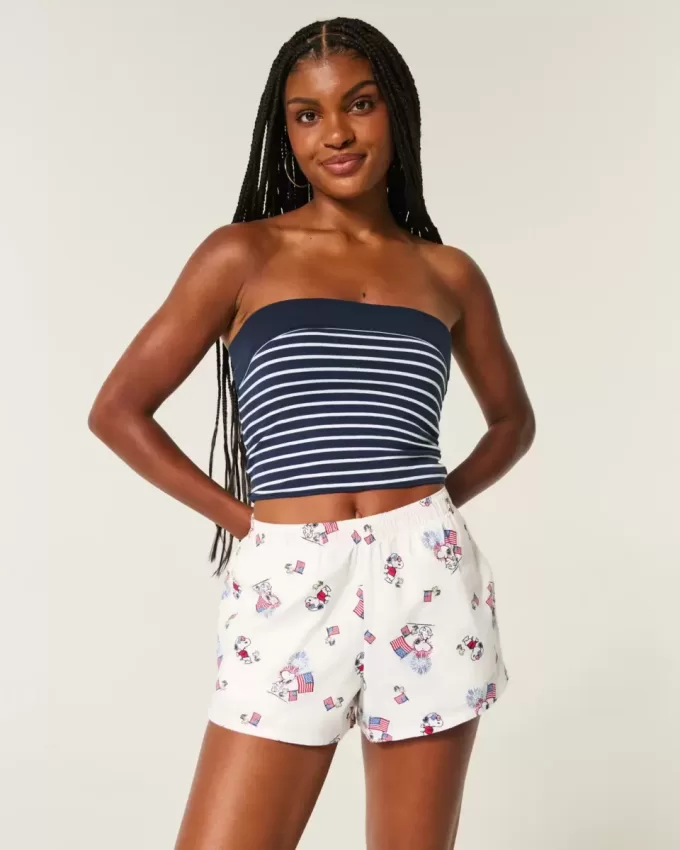 Snoopy Graphic Boxer Shorts Snoopy Graphic Boxer Shorts