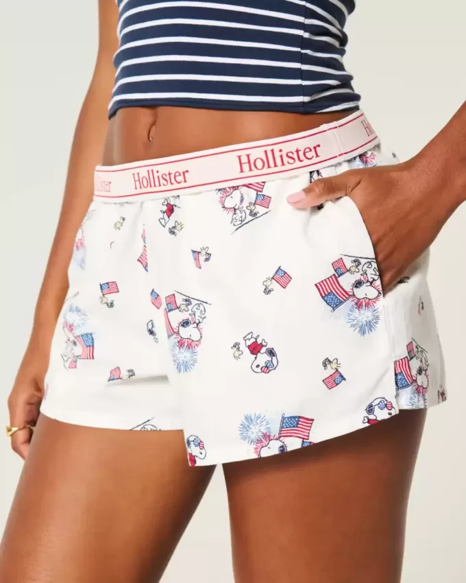 Snoopy Graphic Boxer Shorts Snoopy Graphic Boxer Shorts