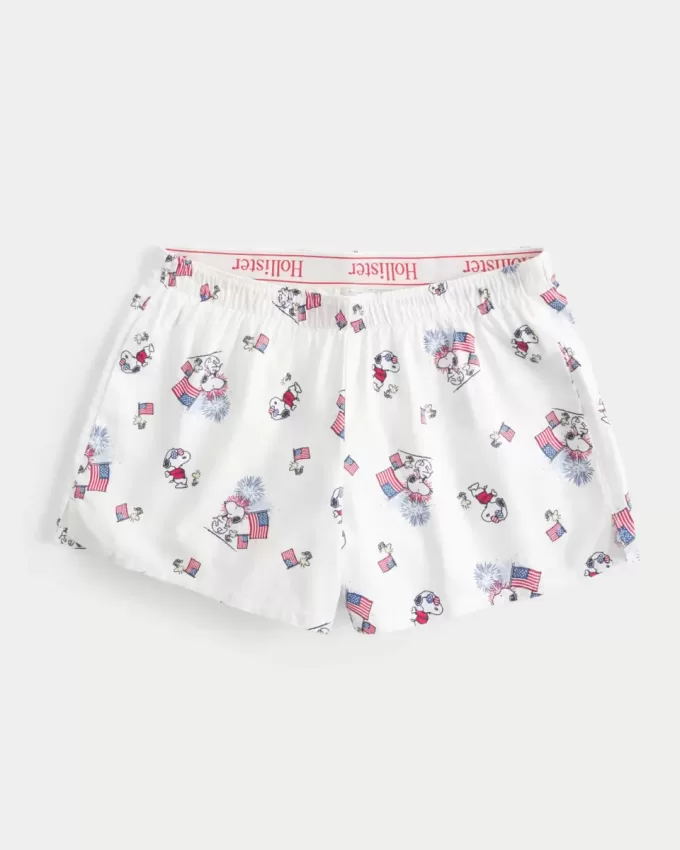 Snoopy Graphic Boxer Shorts Snoopy Graphic Boxer Shorts