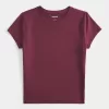 Soft Stretch Seamless Fabric Crew Baby Tee