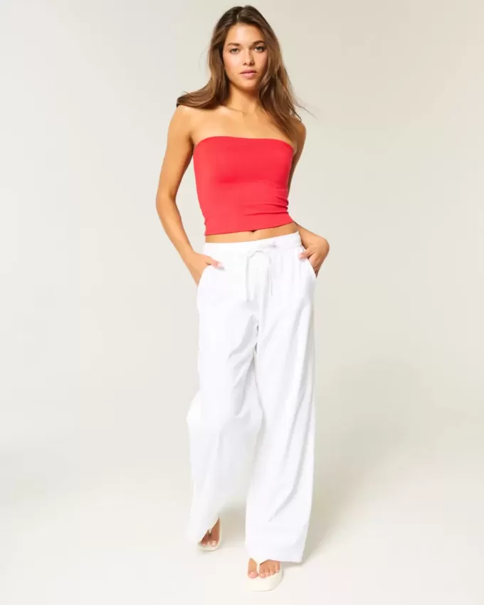 Soft Stretch Seamless Fabric Tube Top