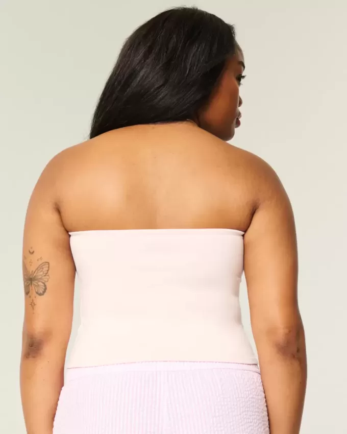 Soft Stretch Seamless Fabric Tube Top