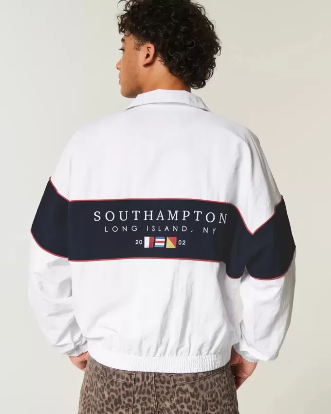 Southampton NY Graphic Zip-Up Jacket Southampton NY Graphic Zip-Up Jacket