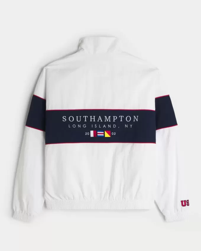 Southampton NY Graphic Zip-Up Jacket Southampton NY Graphic Zip-Up Jacket