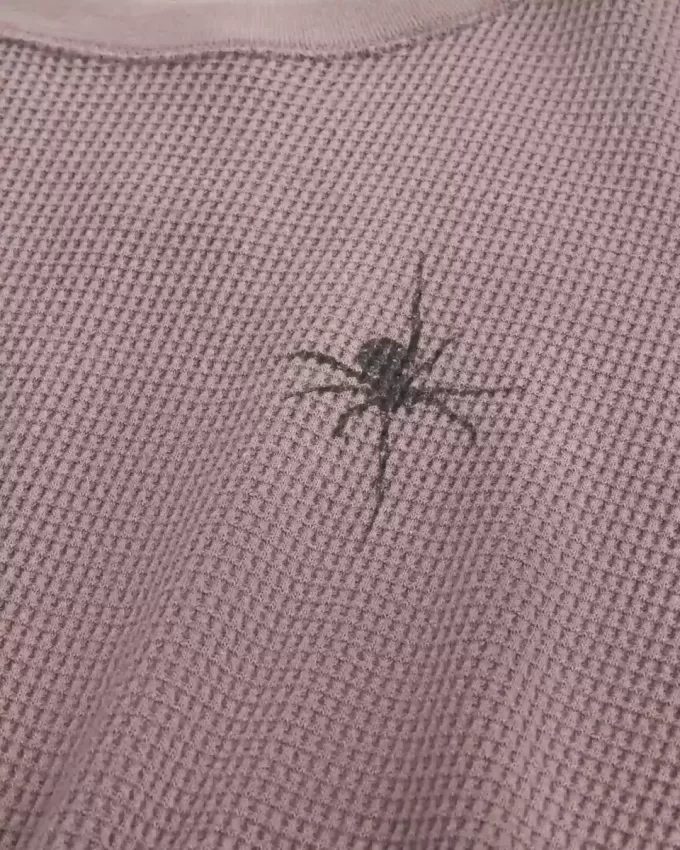 Spider Graphic Thermal Crew Shirt Spider Graphic Thermal Crew Shirt