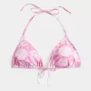 Spring Break Halter Triangle Bikini Top Spring Break Halter Triangle Bikini Top