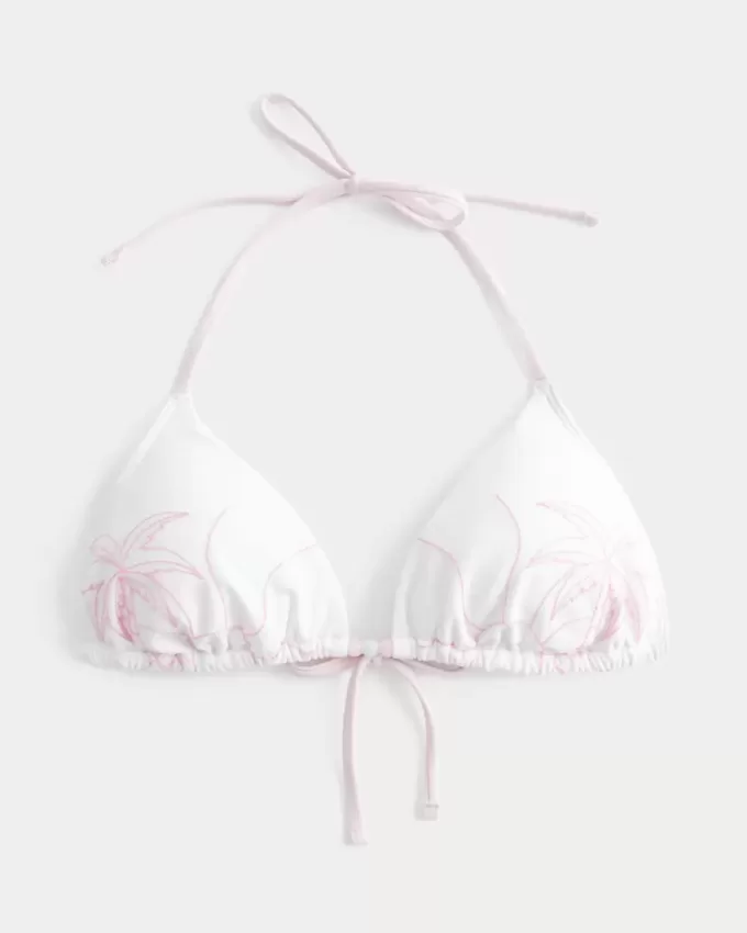 Spring Break Halter Triangle Bikini Top Spring Break Halter Triangle Bikini Top