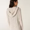 Stitchy Hooded No-Close Cardigan Stitchy Hooded No-Close Cardigan