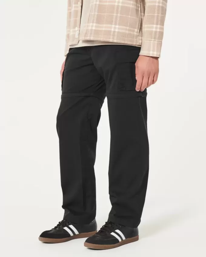 Straight Zip-Off Cargo Pants Straight Zip-Off Cargo Pants