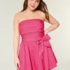 Strapless Bow Mini Dress Strapless Bow Mini Dress