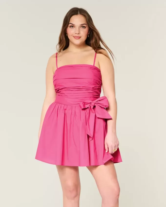Strapless Bow Mini Dress Strapless Bow Mini Dress