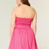 Strapless Bow Mini Dress Strapless Bow Mini Dress