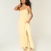 Strapless Braided Maxi Dress Strapless Braided Maxi Dress