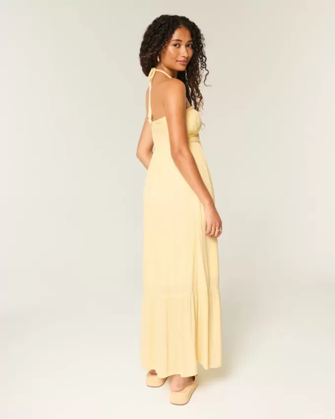 Strapless Braided Maxi Dress Strapless Braided Maxi Dress