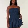 Strapless Bubble Mini Dress Strapless Bubble Mini Dress