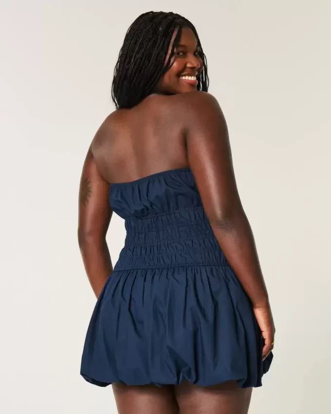 Strapless Bubble Mini Dress Strapless Bubble Mini Dress